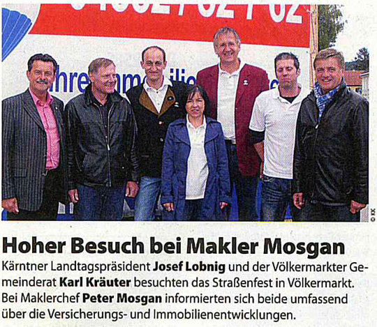 Hoher Besuch bei Makler Mosgan