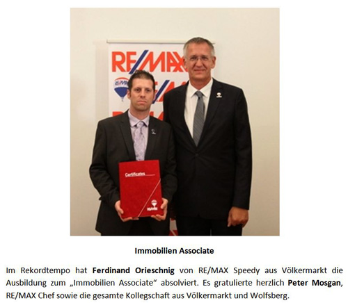 Ferdinand Orieschnig Immobilien Associate